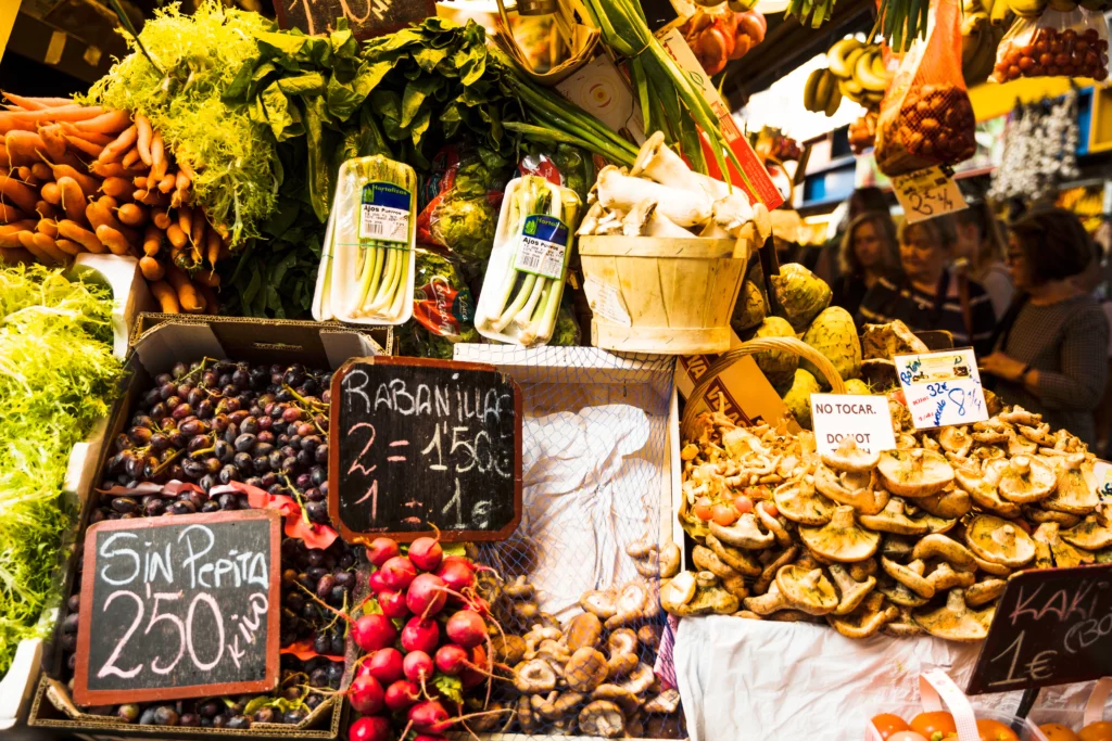 Marché traditionnel basque